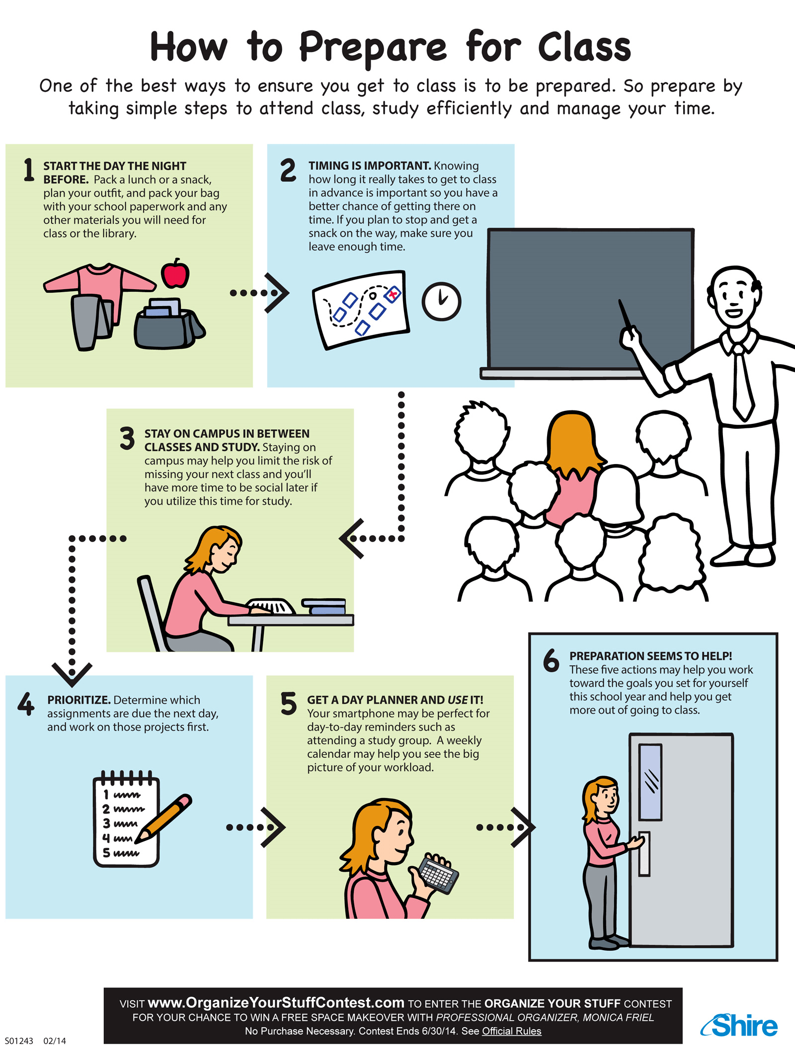 how to prepare a class presentation