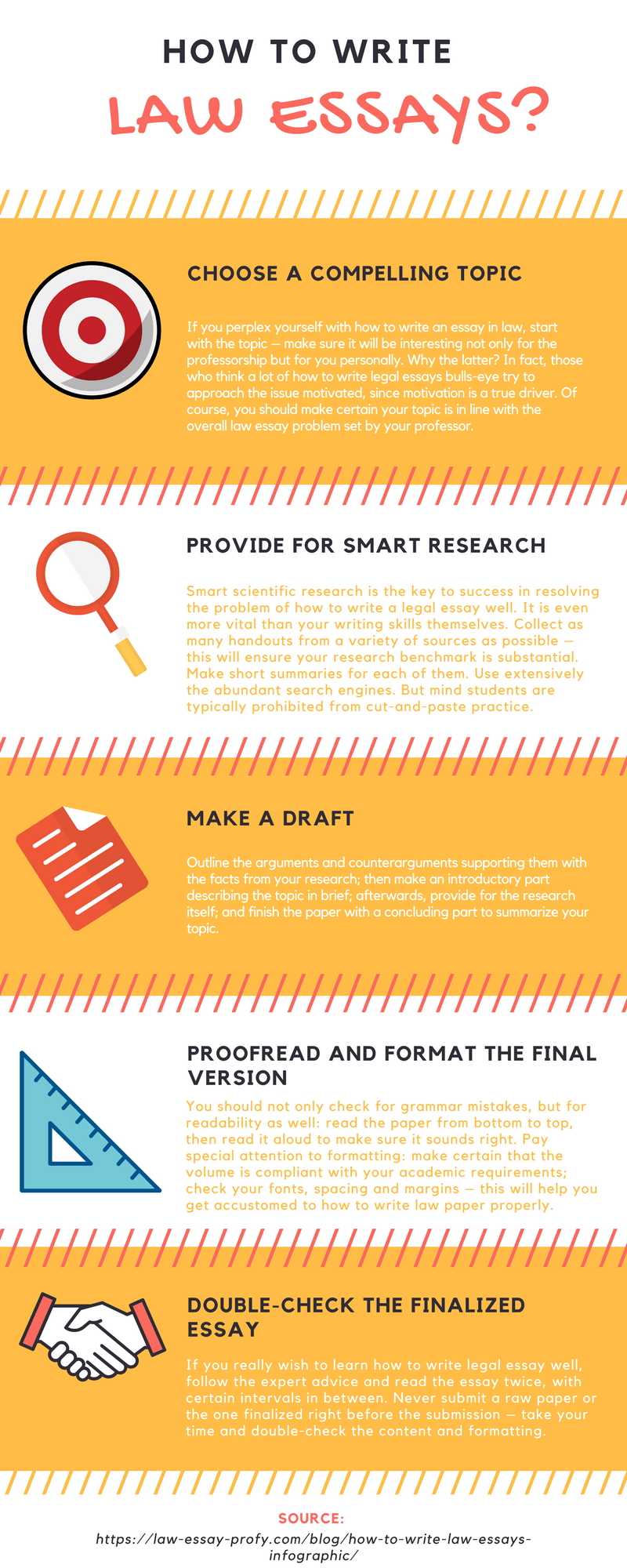 how to write a university law essay